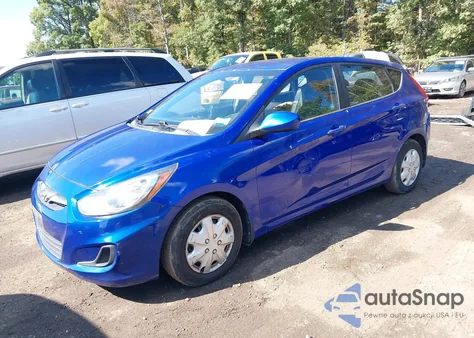 2013 Hyundai Accent Gs from USA, damaged, VIN KMHCT5AE8DU111983